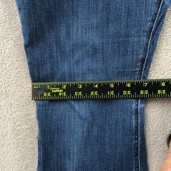 Lee Women's Bootcut Jeans 12 Medium Mid Rise Stretch - Picture 8 of 11